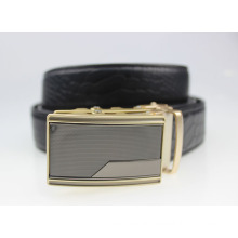 Luxury Automatic Alloy Buckle PU Leather Unique Mens Fish Belt